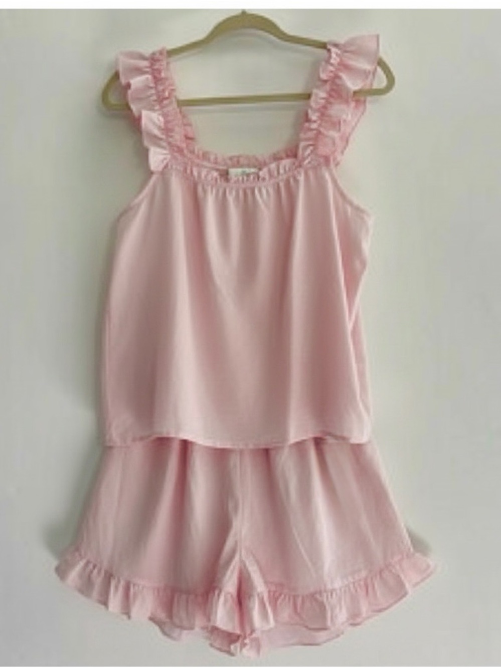 Commense Pure Cotton Ruffle Shorts Set - Picture 7 of 11